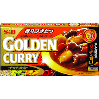 S&B Golden Curry Mild 198g | ゴールデンカレー 甘口　198ｇ