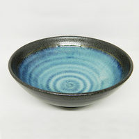 1B0217 Electric Blue Bowl D19.5 H7