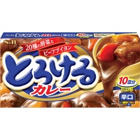 Torokeru Curry Hot とろけるカレー辛口 180g