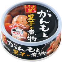 Canned Stewed Fried Bean Curd with Yam がんもと里芋の煮物 70g