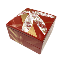 Jubako Multi-Tiered Food Box Brilliant Red 重箱 朱色