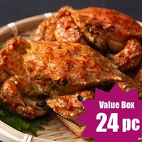 HOKKAIDO KURI KEGANI CRAB Value Box 北海道産クリ毛ガニ バリューボックス 24pc 4kg