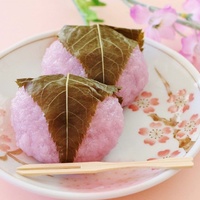 Sakura Mochi Sweet Pink Rice Cake 桜もち 3pc (70g)