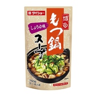 [Best Before: 19.7.2024] DAISHO Hakata Motsu Nabe Hotpot Soup Soy Flavour   博多もつ鍋スープ しょうゆ味 750g