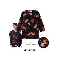 2S Size - Dabo Shirt Goldfish ダボシャツ 金魚