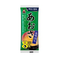 [Best Before:6.3.2024] Instant Miso Soup Aosa Seaweed less salt 即席味噌汁 あおさ 減塩 8 serves 120g (16g x 8)