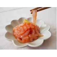 Marinated Sliced squid with Chilli fish roe 100g やみつきいか明太子