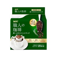 UCC Craftsman's Drip Coffee Deep Rich Special Blend 職人の珈琲 ドリップタイプ 深いコクのスペシャルブレンド 126g (7g x18P)