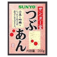 Mashed Red Bean Paste (Sweetened) つぶあん 200g