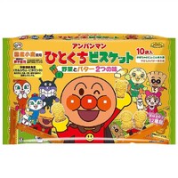 [BBD: 31.10.2022] Fujiya Anpanman One-Bite Biscuit アンパンマン ひとくちビスケット 10P / 135g