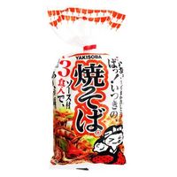 Yakisoba noodle 3pc with sauce 五木焼きそば３食入ソース付き510g