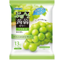 [Best Before:31.7.2025]Jerry Pouch Muscat Grape 120g ぷるんと蒟蒻ゼリー　マスカット