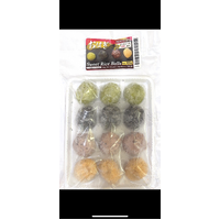 Hokkaido Sweet rice balls Value pack285g(Matcha, Sesame, Red bean, Kinako)おはぎ4種