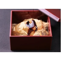 Warabi Mochi with Kinako powder & Brown sugar syrup 132g  本わらび餅  きなこ、黒蜜付き