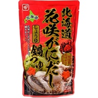 HOKKAIDO Crab soy sauce Hot pot Soup Base 750g 北海道花咲がにだし鍋つゆ