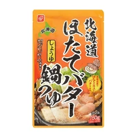 HOKKAIDO Scallop Butter soy sauce Hot pot Soup Base 750g 北海道ほたてバター鍋つゆ