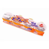 [Best Before:30.6.2026]Hokkaido Mini Natto with sauce 22g x 4pc  どさんこミニ納豆