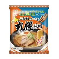 Dried Ramen Sapporo Miso 108g 二夜干しラーメン札幌味噌