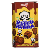 MEIJI Hello Panda Cocoa Biscuits with Chocolate Flavoured Filling 50g