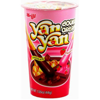 MEIJI Yan Yan Double Chocolate Snack